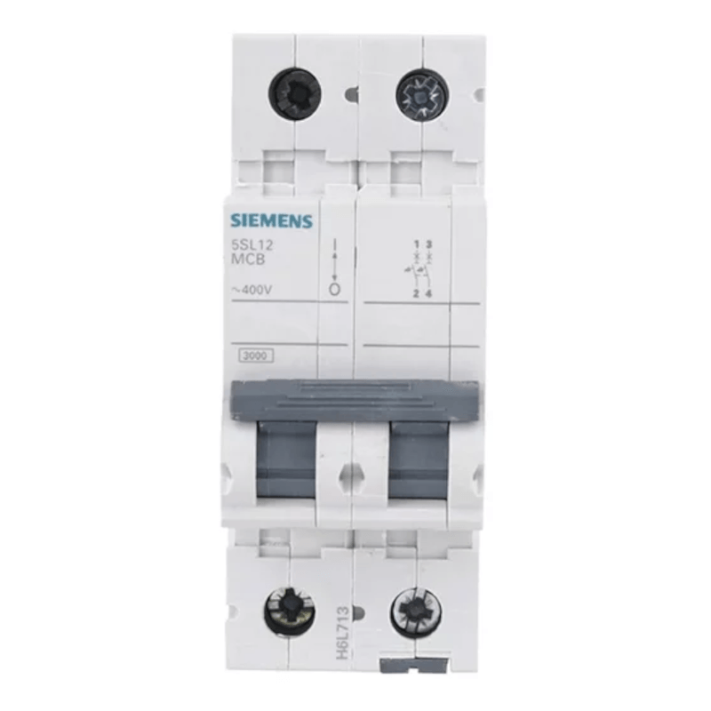 Disjuntor Mini Bipolar 32a 127/220v C 5K A - Diagonal Esquerda