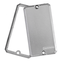 Tampa Metálica Condulete Alumínio Sem Pintura Cega 1/2 3/4" 56117006 Tramontina