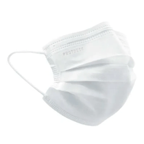 Máscara Tripla Elástico Branca Embalagem com 50 unidades Protdesc