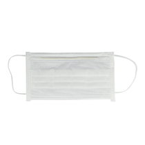 Máscara Tripla Elástico Branca Embalagem com 50 unidades Protdesc