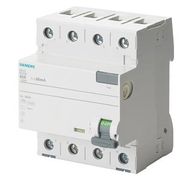 Disjuntor Diferencial Residual Tetrapolar 500VCA 63A 300MA 5SVCA 5SV36566 Siemens