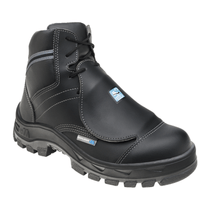 Bota Microfibra Cadarço Bidensidade Bico De Composite Palmilha Anti Perfurante M Externa Preta 70B29MEXCPAP Tamanho 42 CA 42587 Marluvas