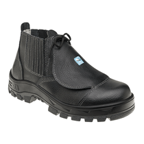 Bota Elástico Bidensidade Bico De Composite Palmilha Anti Perfurante M Externa Preta 50B19MEXCPAPPAD Tamanho 44 CA 46301 Marluvas