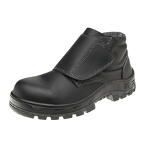 Bota Microfibra Velcro Bidensidade Bico De Composite Palmilha Anti Perfurante Preta 70B22VELECPAPPAD Tamanho 45 CA 34559 Marluvas