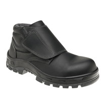 Bota Microfibra Velcro Bidensidade Bico De Composite Palmilha Anti Perfurante Preta 70B22VELECPAPPAD Tamanho 45 CA 34559 Marluvas