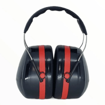 Abafador De Ruído Concha Haste Acima Cabeça Preta/Vermelha 25Db Peltor H10A Hb004060610 3M