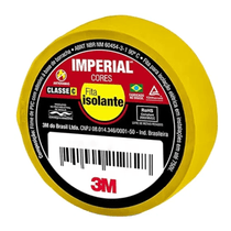 Fita Isolante Imperial Amarela 18mm x 10M HB004297949 3M