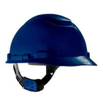 Capacete Aba Frontal Azul Escura com Suspensão e Jugular H 700 HB004570915 3M