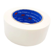 Fita Crepe Branca 48mm x 50M 2352 HB004193221 3M