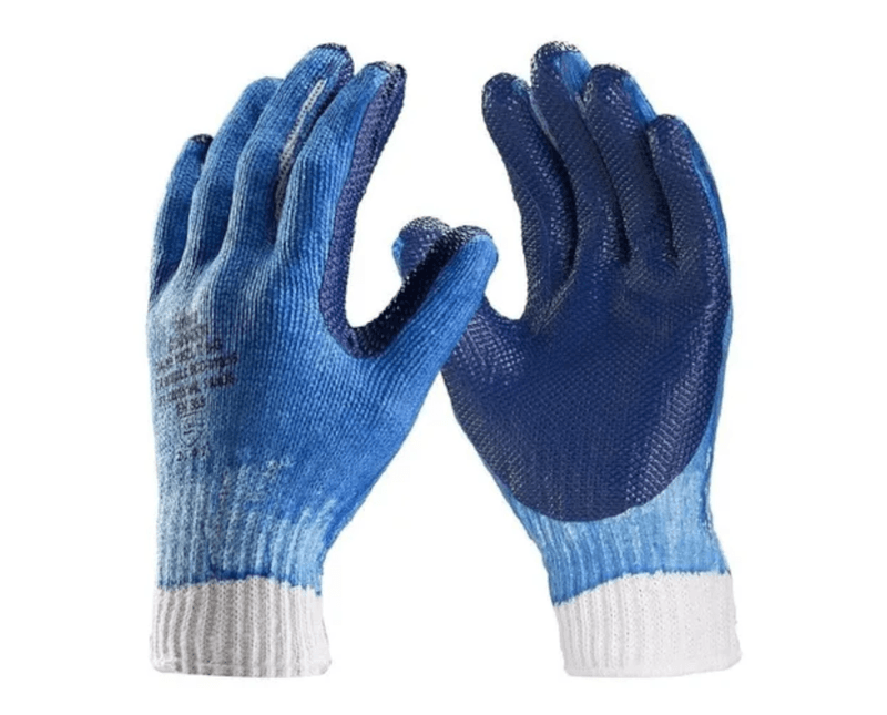 Par de luvas Gladiador lado a lado, destacando o design ergonômico e a textura antiderrapante.