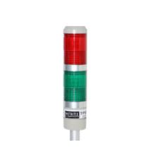 Sinalizador Audiovisual P/ Alarme 24 V Torre Verde/Vermelho 90 Db TPSS672* Metaltex