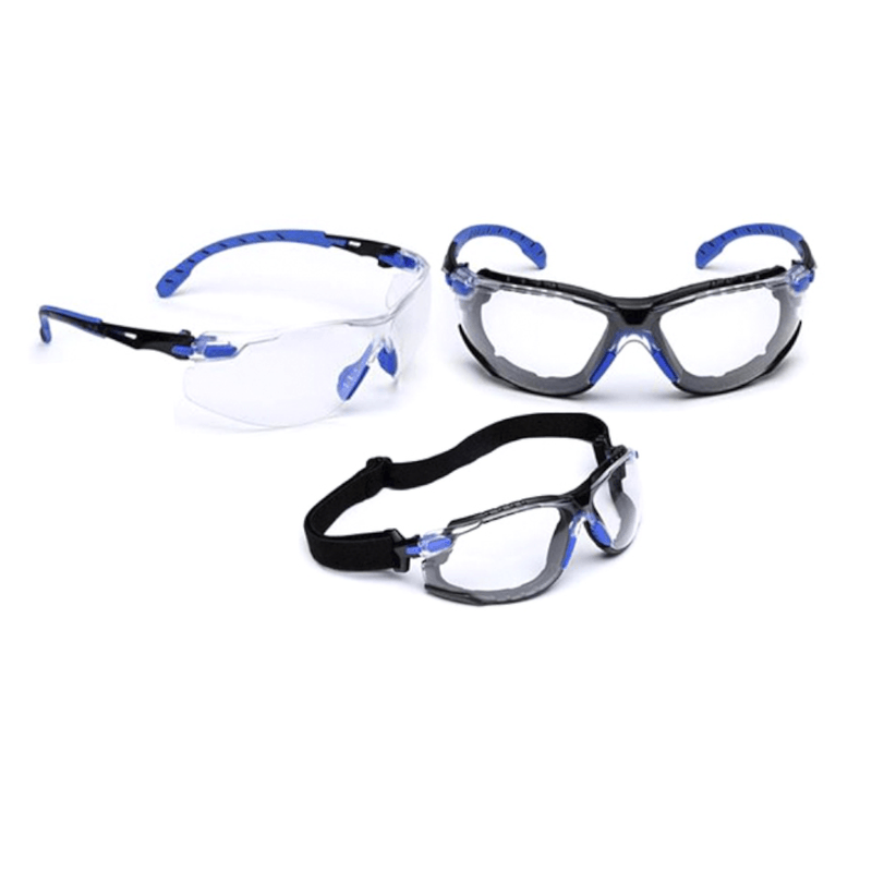 Kit Óculos de Segurança Solus 1000 Incolor 3M | três opções