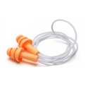 Protetor Auditivo Promp Plus Laranja 3M | Dimensional - Produto enrolado com o Promp virado para a direita
