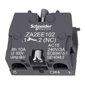 Bloco Contato Preto 240V 1NF ZA2EE102 Schneider