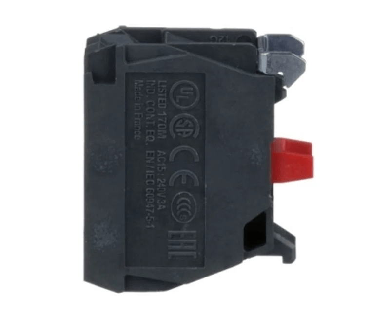 Bloco Contato 600 V 1 Nf Terminal De Fixação De Parafuso | Esquerdo Schneider