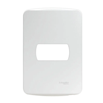 Placa 4X2 1 Posto Miluz S3B77110 Schneider