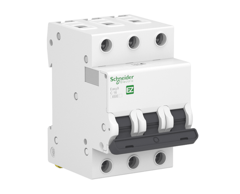 Disjuntor Termomagnético Easy9 Tripolar 80A Curva C 3KA 400V