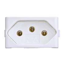 Módulo Tomada Branco Bipolar + Terra 20A 250V 1M Branco S70203104 Schneider