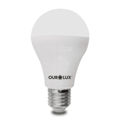 Lâmpada LED Bulbo Bivolt com Sensor de Luminosidade 9W 6500K Luz Branca Fria E27 Controled 20483 Ourolux
