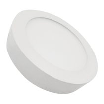 Luminária LED Comercial Plafon Redondo Sobrepor Branco Bivolt 2700 K 18W 03214A Ourolux