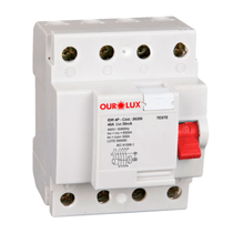 Interruptor Dr 4P 400Vca 40A 30Ma 26206 - Ourolux