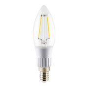 Lâmpada LED Vela E14 6000K Luz Branca Fria Bivolt 3W Fosca 20189 Ourolux