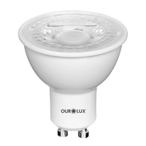 Lâmpada LED GU10 2700K Luz Amarela Bivolt 7W 100G 20087 Ourolux