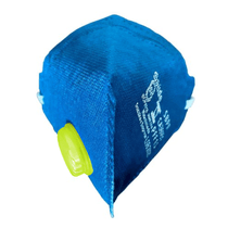 Máscara de Segurança Azul Com Válvula PFF1 MASKFACE 515078 CA 38951 AIR SAFETY