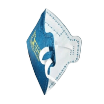 Respirador Descartável Com Válvula Azul PFF2 PFF2S 515094 Air Safety