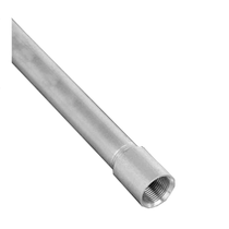 Eletroduto Rígido Metálico Aço Carbono Galvanizado Fogo Pesado Com 1 Luva 2,65 Mm 1 " Bsp 3000 Mm Ab - EG17 - APOLLO