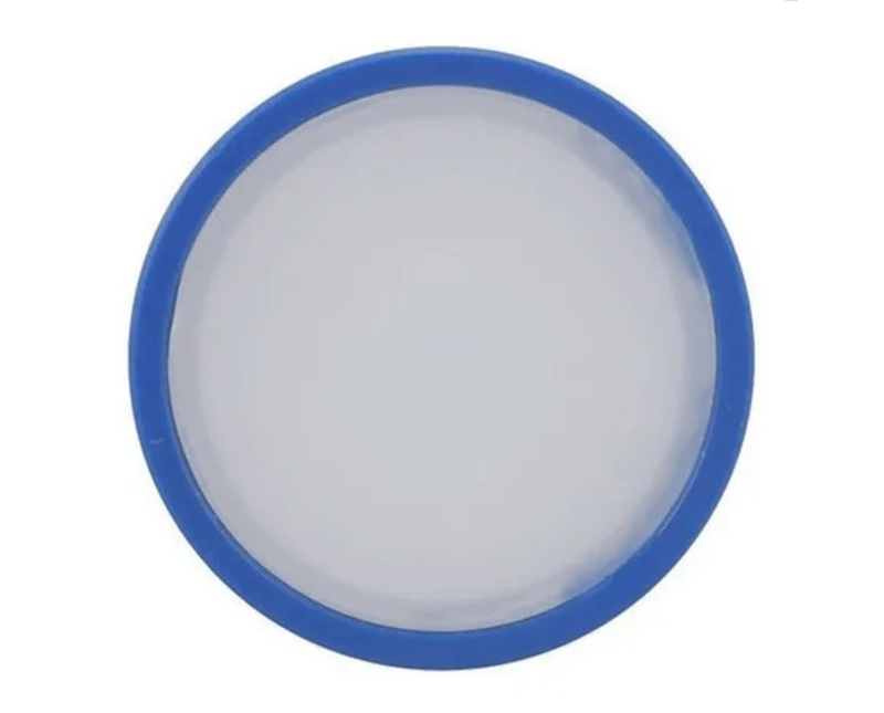 Lâmpada LED MR16 GU10 Azul Bivolt 4W 33G Superled Colors Ourolux a imagem apresenta o produto de cima