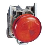 Sinaleiro Redondo Metálico Vermelho 22,0 Mm 250 V XB4BV64 Schneider