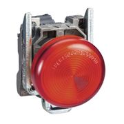 Sinaleiro Redondo Metálico Vermelho 22,0 Mm 250 V XB4BV64 Schneider