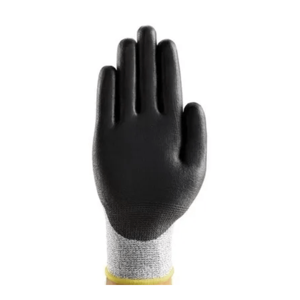 Luva Resistente a Corte Fibra Cinza/Preto Ansell Dimensional