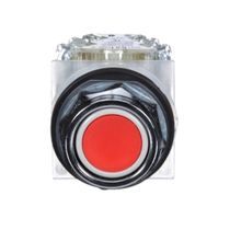 Botão Com Reb Vermelho 30mm 250V 1NA+1NF Impulso 9001KR1RH13 Schneider