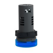 Sinalizador Monobloco Plástico Azul 22mm 220VCA XA2EVM6LC Schneider