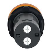 Sinaleiro Redondo Plástico Amarelo 22mm 24v Led Schneider