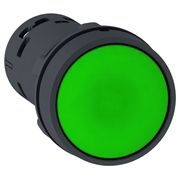 Botão Redondo Faceado Verde 22mm 1NA Impulso XB7NA31 Schneider