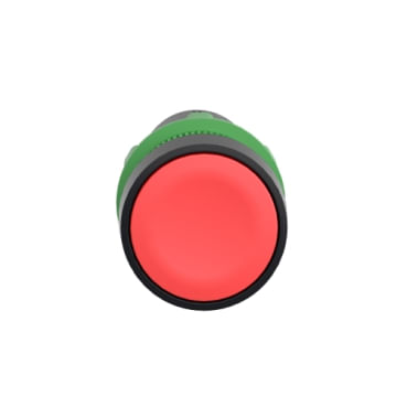 Botao Red Fac Vm 22Mm 1Nf Imp XB7NA42 - Schneider - Dimensional