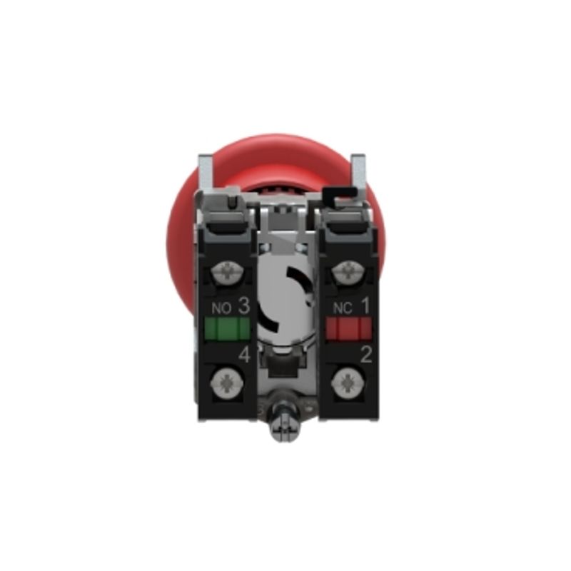 Botao Red Vm 22Mm 1Na+1Nf Soco Emerg XB4BT845 - Schneider Botao Red Vm 22Mm 1Na+1Nf Soco Emerg XB4BT845 - Schneider