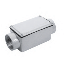 Condulete Alumínio C 1.1/2" BSP Cinza Com Tampa Com Vedação E002020060 Wetzel