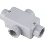 Condulete Alumínio X 3/4" BSP Cinza Com Tampa Com Vedação E002100030 Wetzel