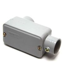 Condulete Alumínio LB 1" Sem Rosca Cinza Com Tampa Sem Vedação Wetzel