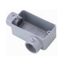 Condulete Alumínio LL 3/4" BSP Cinza Sem Tampa Sem Vedação 56104002 Tramontina