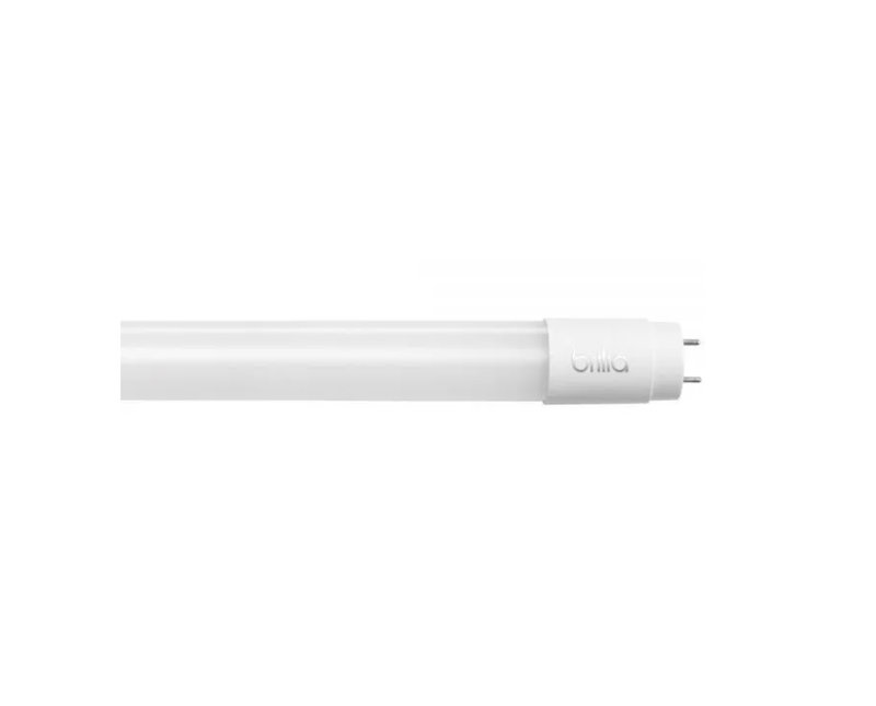 Lâmpada LED T8 Tubular G13 Luz Branca Fria Bivolt 18W BRILIA | IImagem horizantal