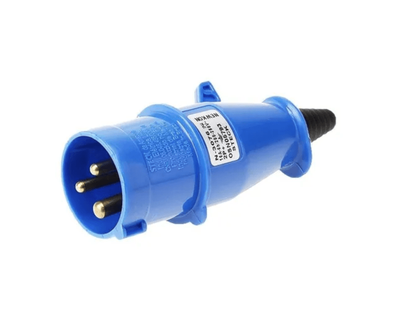 SAKO.ma Plugue Energia Industrial Macho Poliamida Bipolar + Terra