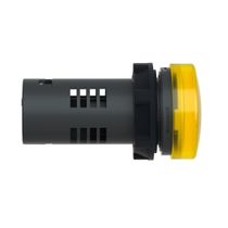 Sinaleiro Redondo Plástico Amarelo 22mm 110V LED XA2EVF8LC Schneider