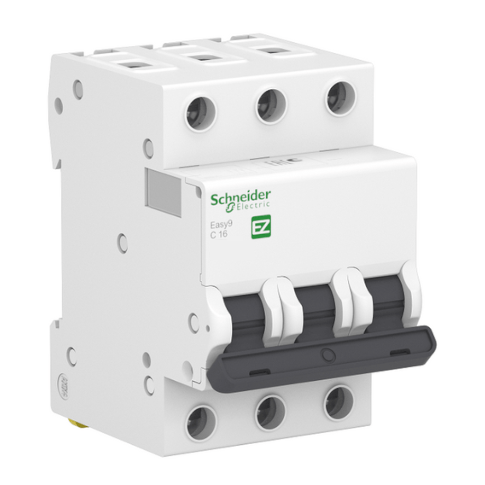 Disjuntor Mini Tripolar 20A 400VCA C 3KA Easy9 Ez9F33320 Schneider