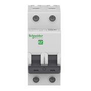 Disjuntor Mini Bipolar 6A 127/230VCA C 5KA EZ9F33206 Schneider