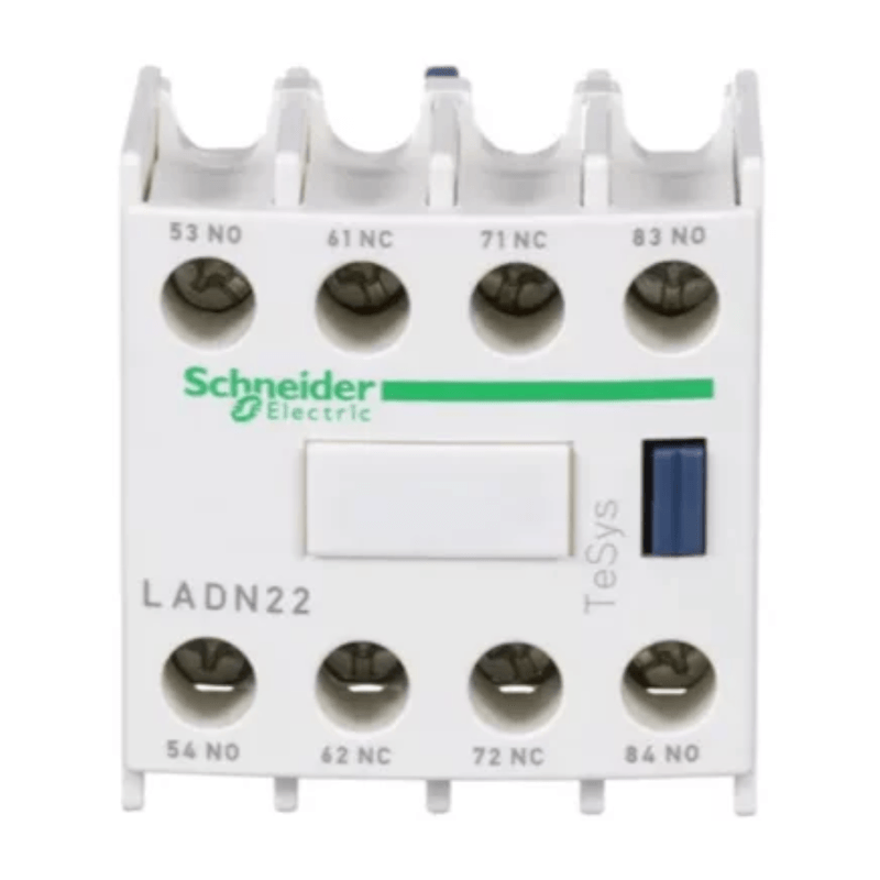 Contato Auxiliar Instantaneo Contator Frontal 2NA+2NF LADN22 ...